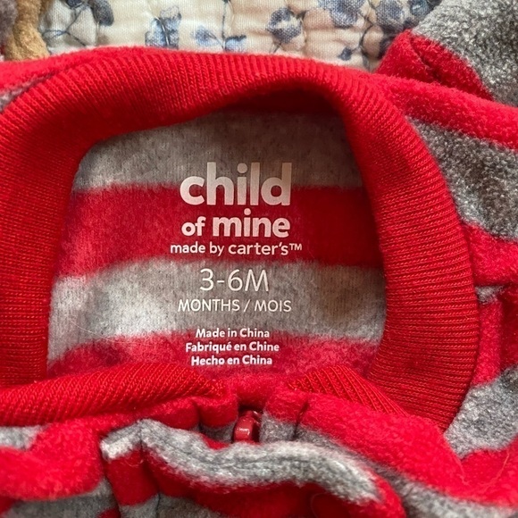 Child of Mine "Rain Dear" One Piece Size 3-6 Mon. - Picture 3 of 3